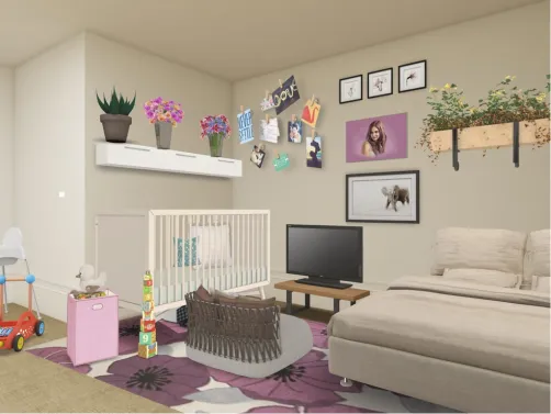 Studio Apartment mom and baby😘~🌅🌊