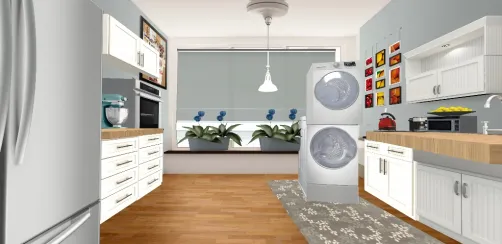 La futura cocina de mi hogar. A juego con la decoración de todo el piso y reutilizando los muebles antiguos gracias al estilo Vintage.