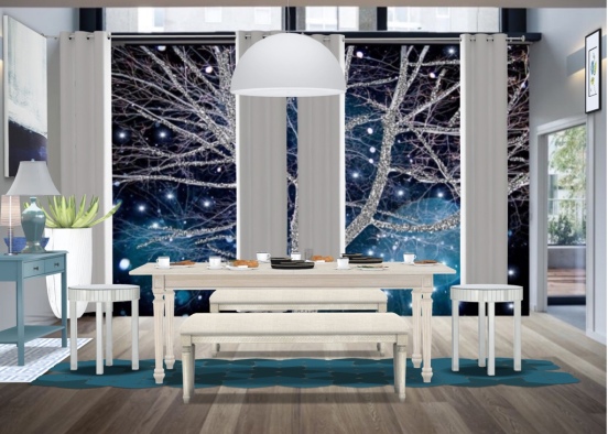 A Sparkling Tree View Design Rendering