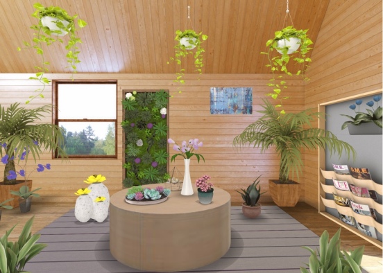 1st Plant Room 🌱 Design Rendering