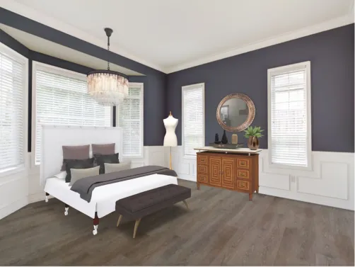 modern bed room