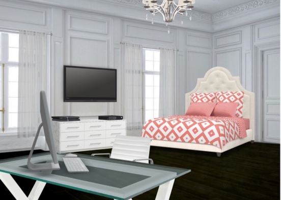 Ava's Bedroom Design Rendering