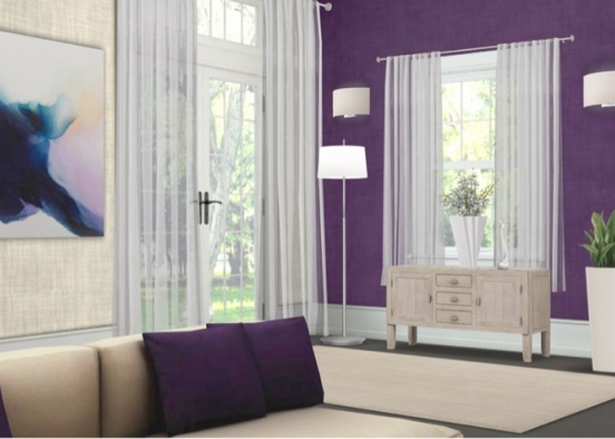 Purple.💜 Design Rendering