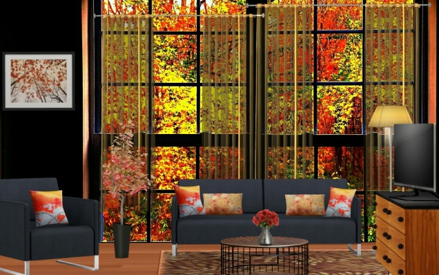 Fall living room 