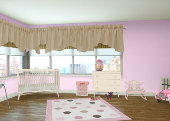Bebek Odası 💗1 Design Rendering