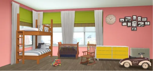 this is the kinda room for children who like it to be full of toys...