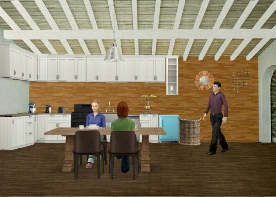 C.O.T.T.A.G.E project #3: kitchen/dining room Design Rendering