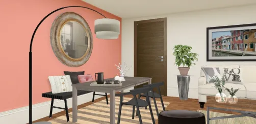 Pink wall