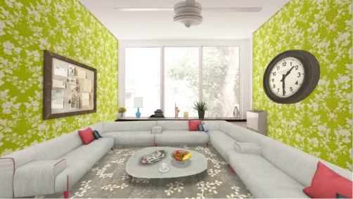 fun summer living room 