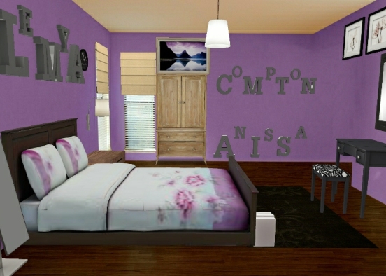 My bedroom design Design Rendering