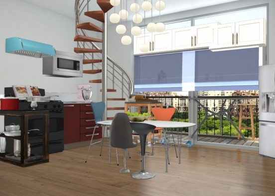 NYC apartment level.1 room 1 Design Rendering