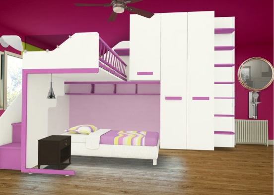 Pia’s Bedroom Design Rendering