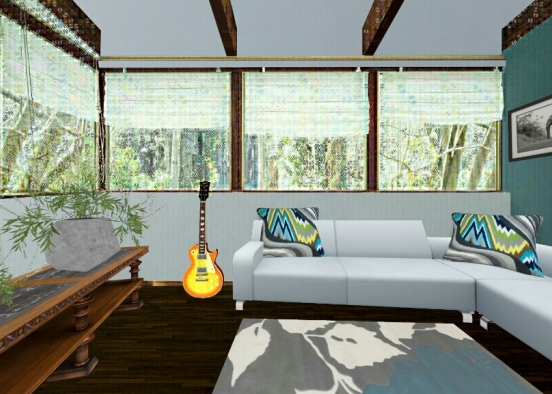 My great escape  happy and peaceful room. Design Rendering