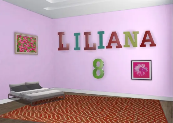 Liliana’s room Design Rendering