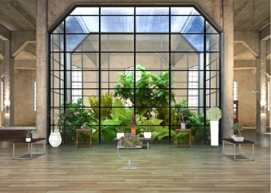 plant room Design Rendering