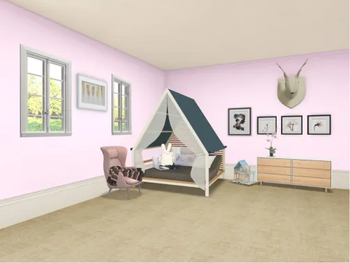 Toddler girls room