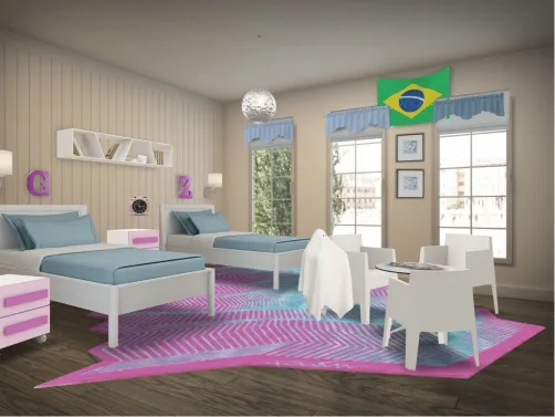 Pretty room for girls only