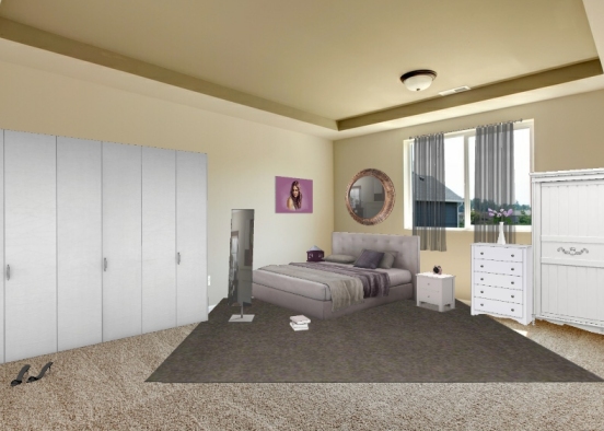 Rubbish bedroom 😭 Design Rendering