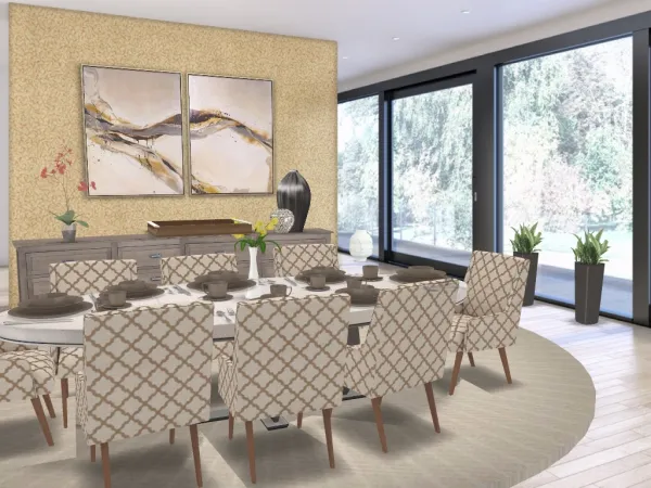 Professional interior design created with Homestyler 3D design software