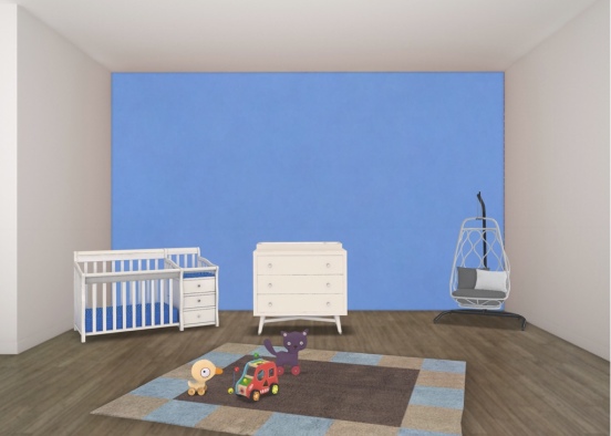 Any Baby Nursery Design Rendering