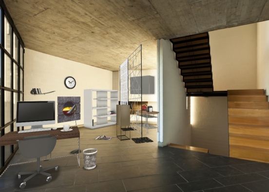 Office (House 1) Design Rendering