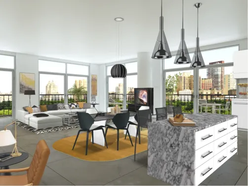 Park view apartment