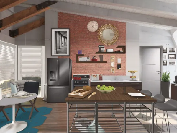 Professional interior design created with Homestyler 3D design software