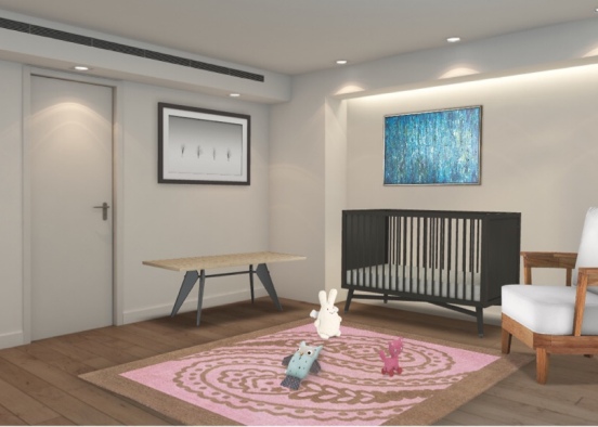 Baby’s room Design Rendering