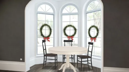 Oval dining room