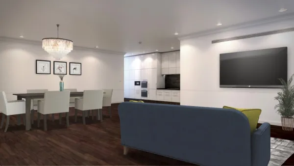 Professional interior design created with Homestyler 3D design software