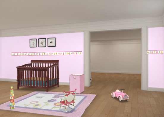 Babys room Design Rendering