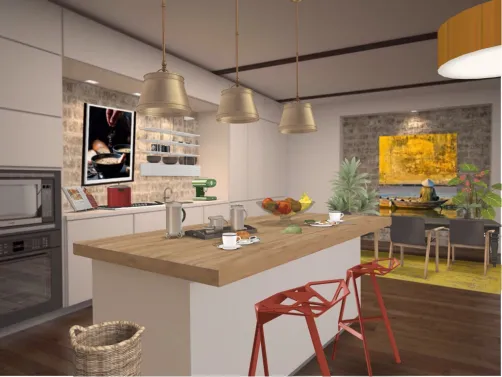 kitchen 6 Oriental Inspired