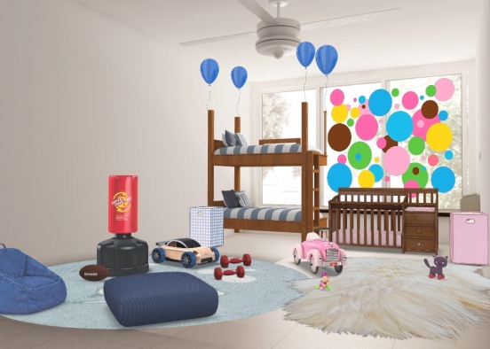 Room For Three Design Rendering