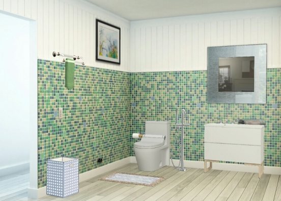 Banheiro luok Design Rendering