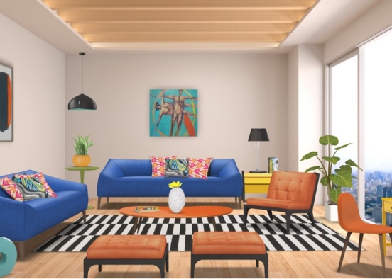 bright and colorful  Design Rendering