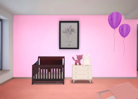 Babies room Design Rendering