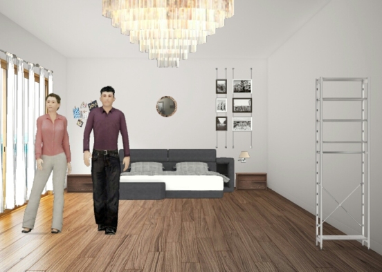 Luxury Room Design Rendering