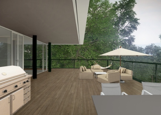 terrasse Design Rendering