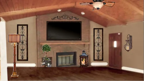 Living room TV