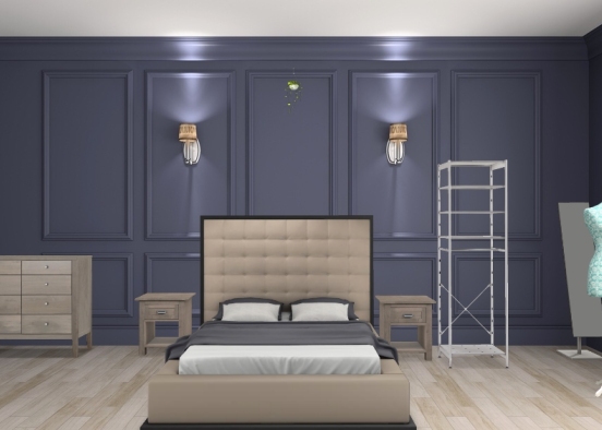 Chambre adulte Design Rendering
