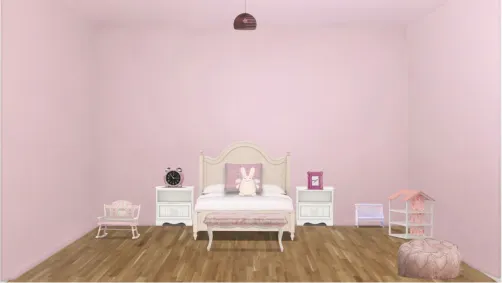 Pretty in pink princess room