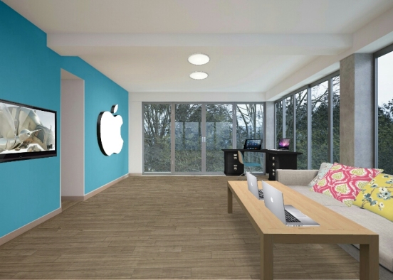 Oficina apple Design Rendering