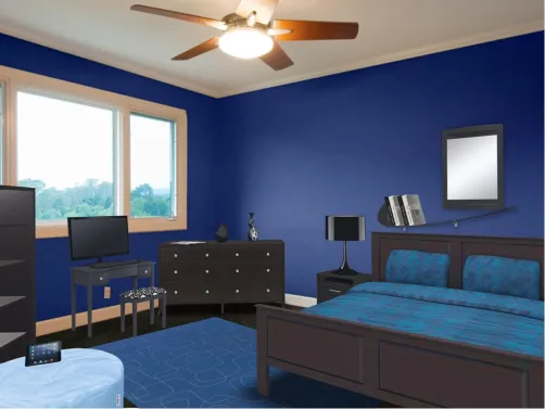 blue and black challenge 