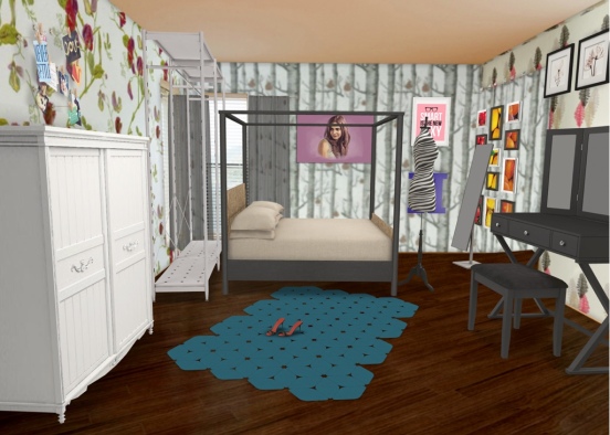 Hanna’s room Design Rendering