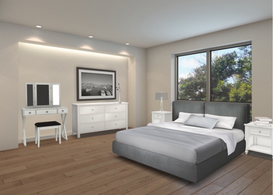 Bedroom Option 1 Design Rendering