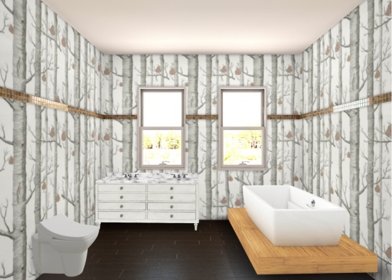 Passion and haileys bathroom Design Rendering