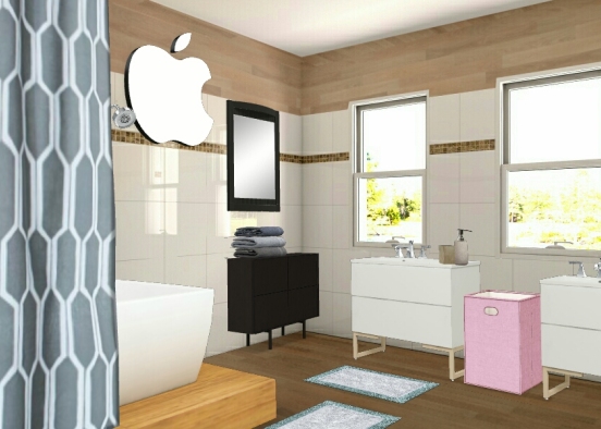 Ma salle de bain. Design Rendering