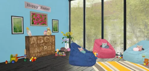 Easter Kids Play Room🐣🐤🐥