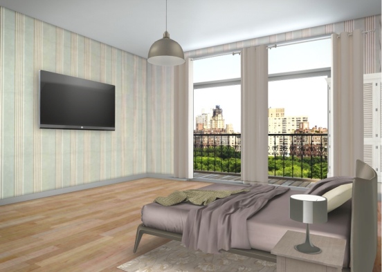 chambre mamie Design Rendering
