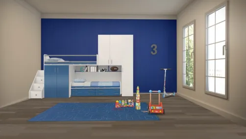Calemb 3 year old boy room